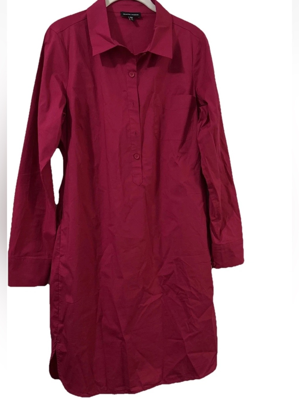 Universal Standard Cotton Buttoned Tunic Shirt/dress Womens 2XS See Measurements